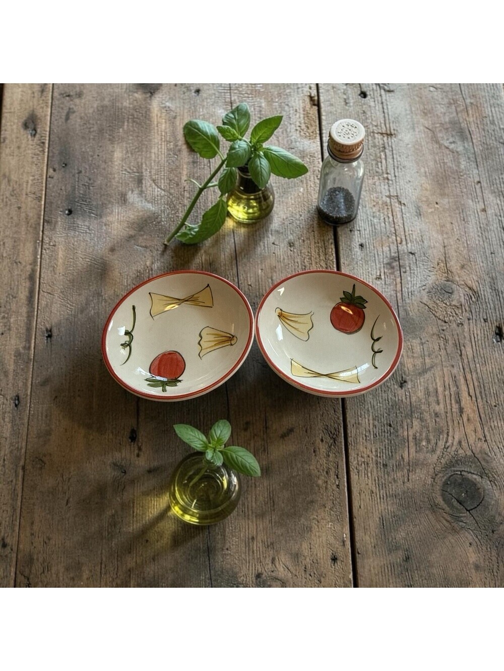 Noble Excellence PASTA 101 Individual Dip Bowl 3.5" Diameter Set Of 2